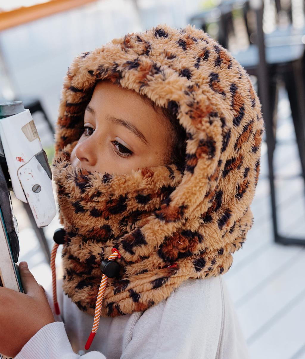 Warmy Leopard Balaclava