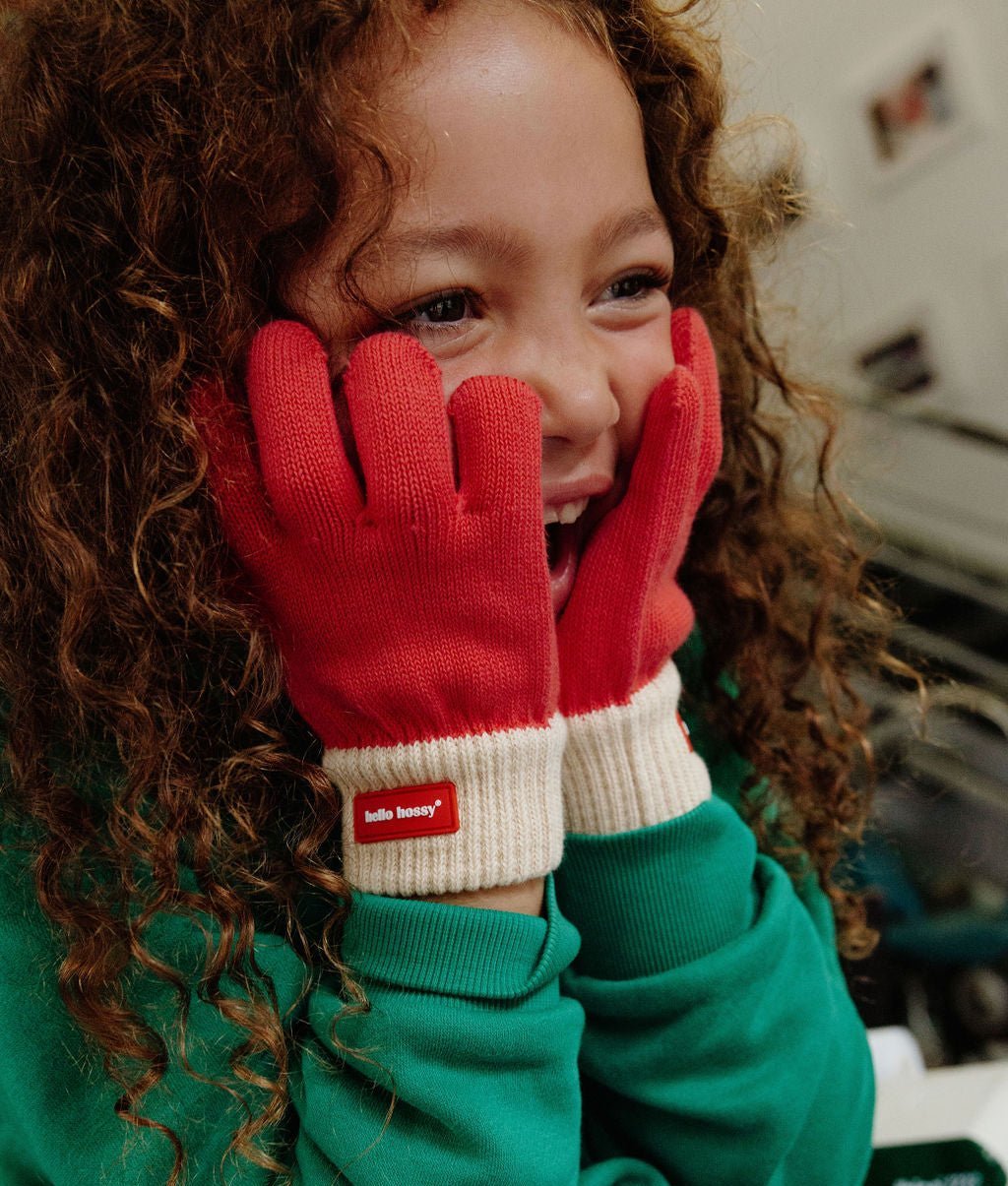 Gants Handy Framboise Enfants & Bébés, Cool Kids Only, Hello Hossy