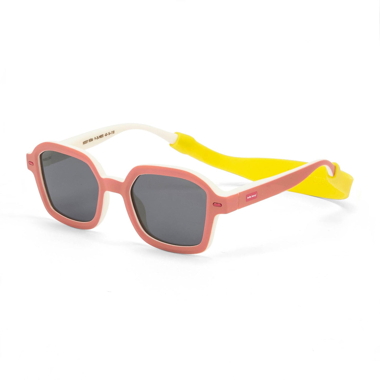 Lunettes de soleil Bébés & Enfants Hossy Vera, colorées, verres catégorie 3, UV400, verres polarisés, dès 9 mois, Cool Kids Only !
