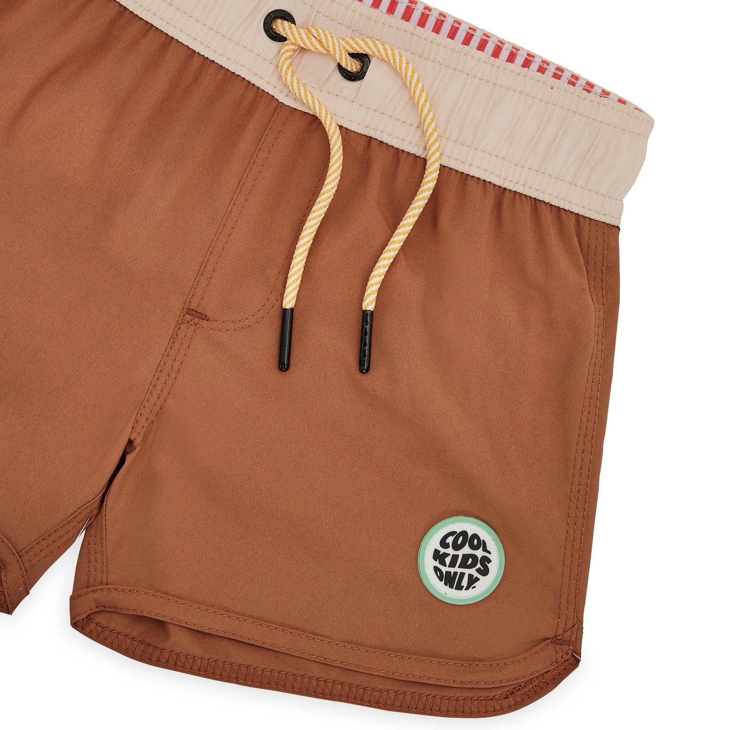 Zwemshort Jongen Mini Iced Coffee met UV-bescherming, Cool Kids Only !