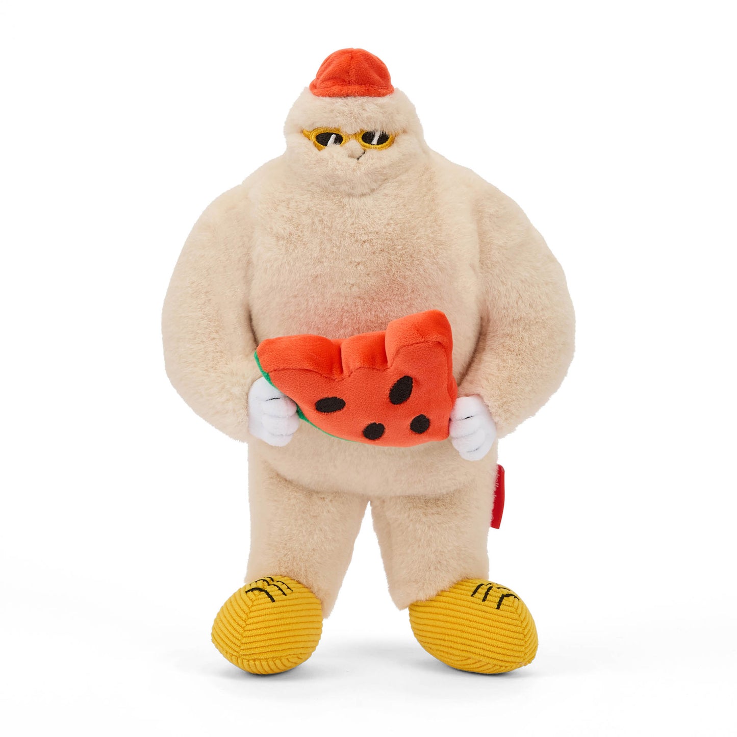 Peluche originale pour enfant Hello Hossy forme yéti Frosty Yeti – vue de face, debout