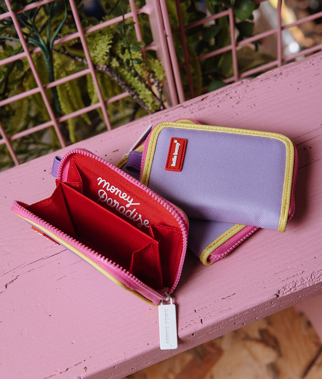 Mini Mauve Portemonnee