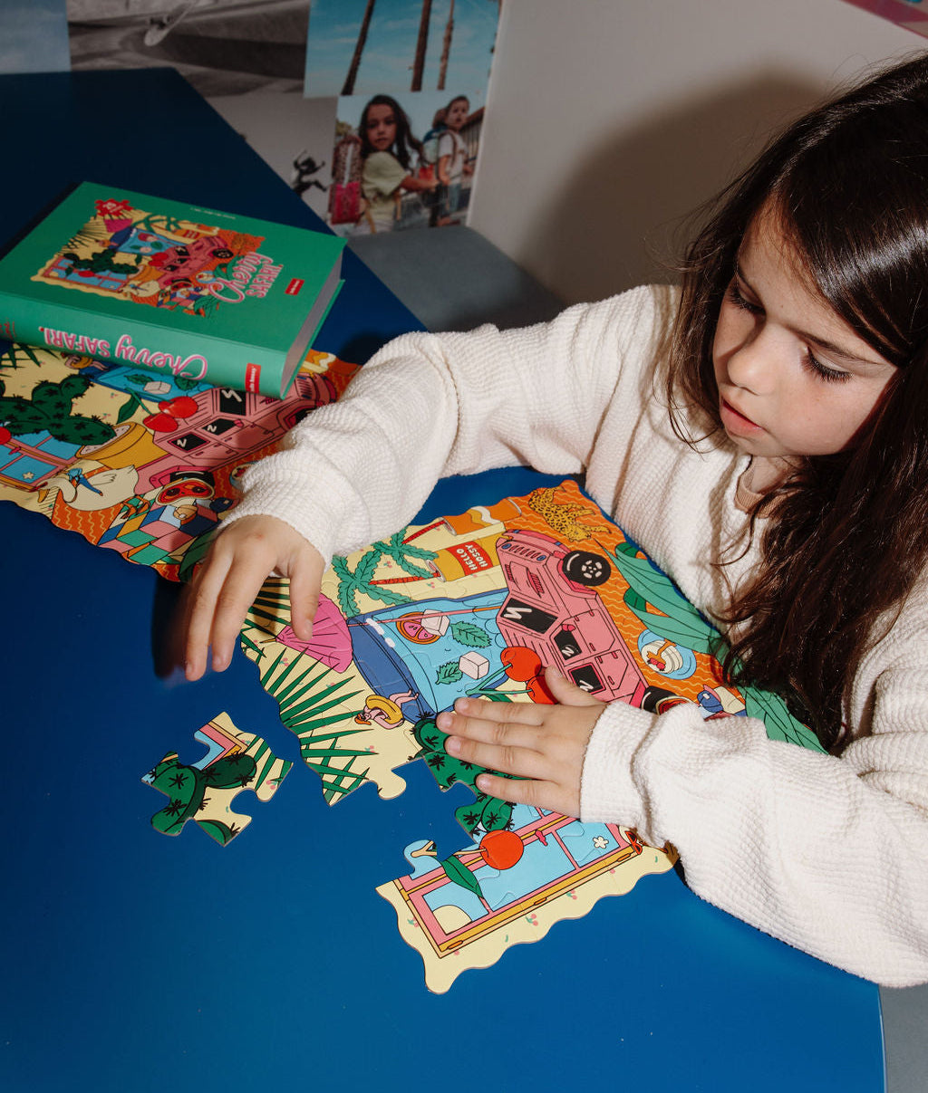 Cherry Safari Puzzel