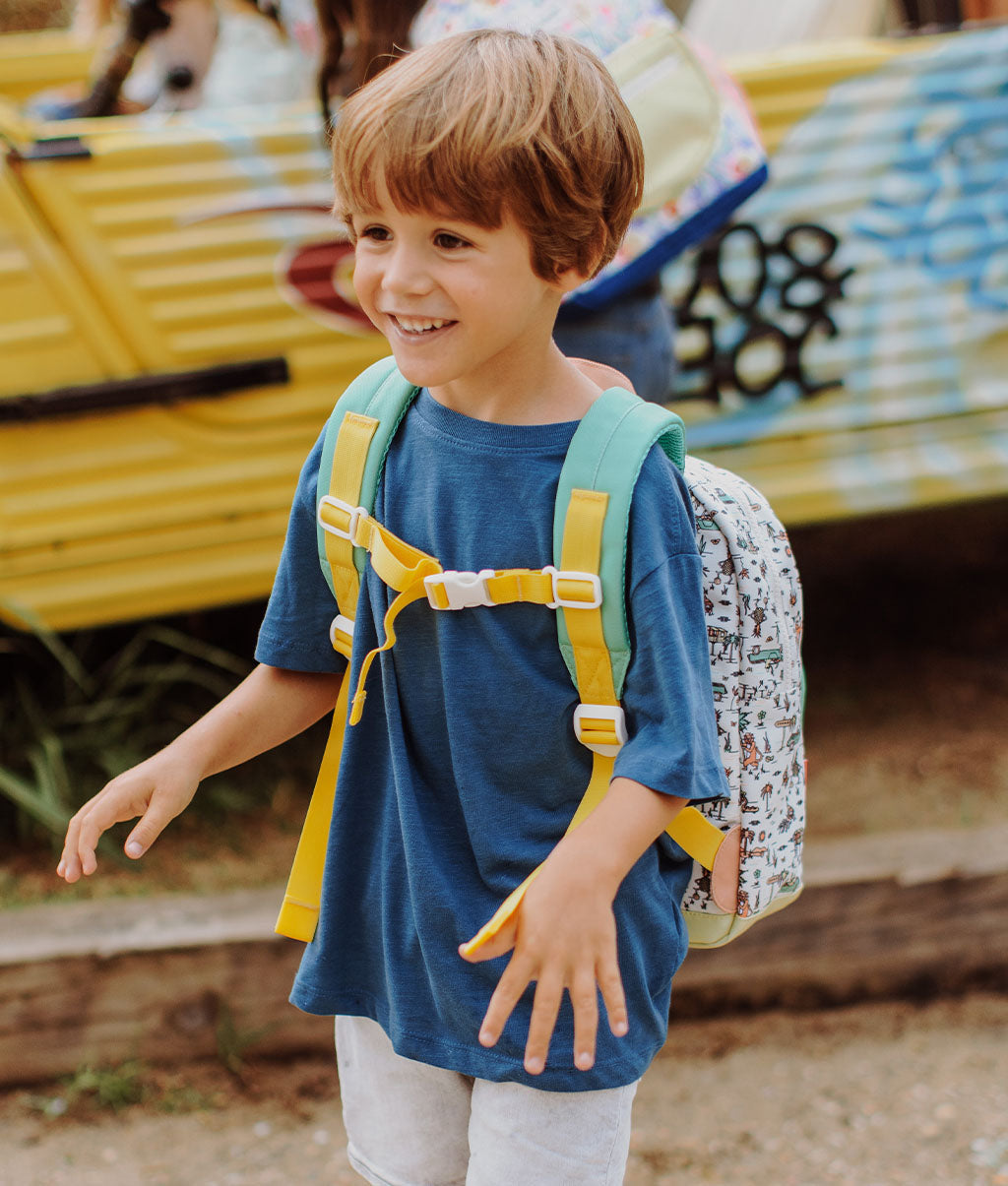 Schooltas Kinderen Jungly, duurzaam, vanaf 2 jaar, Cool Kids Only !