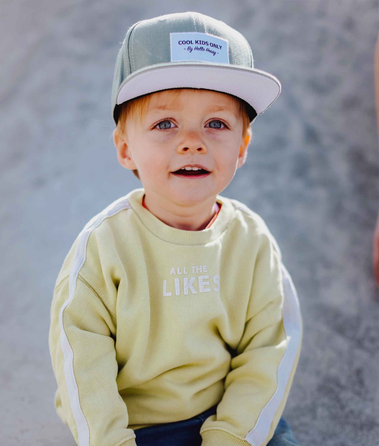 Casquette Mini Khaki Enfants & Bébés, Cool Kids Only, Hello Hossy