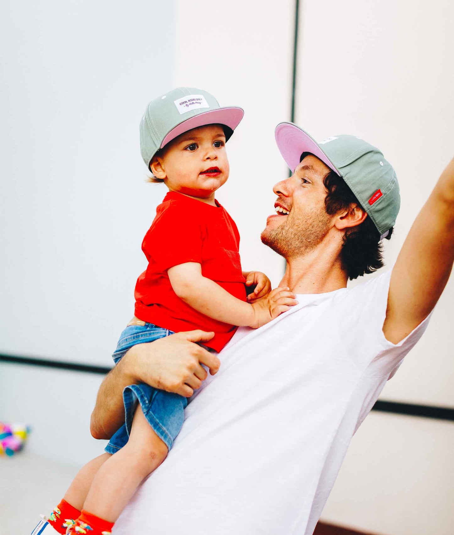 Casquette Mini Khaki Enfants & Bébés, Cool Kids Only, Hello Hossy