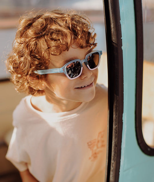 Lunettes de soleil Enfants Mini Kelly, colorées, verres catégorie 3, UV400, verres polarisés, dès 2 ans, Cool Kids Only !