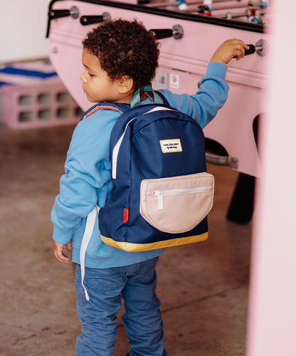 Mini Dark Blue Rugzak