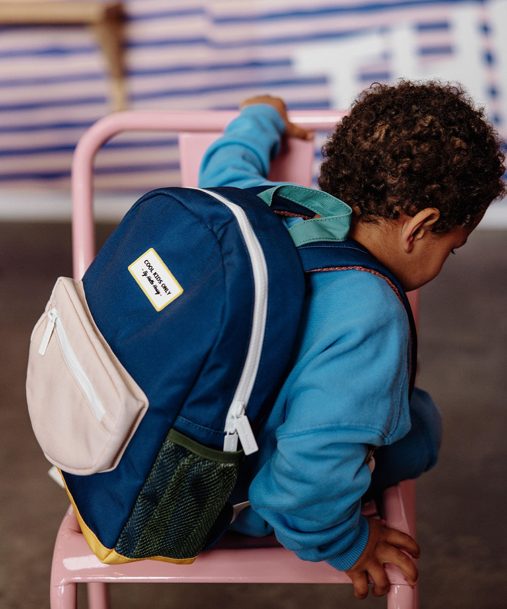 Mini Dark Blue Rugzak