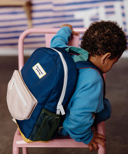 Mini Dark Blue Rugzak