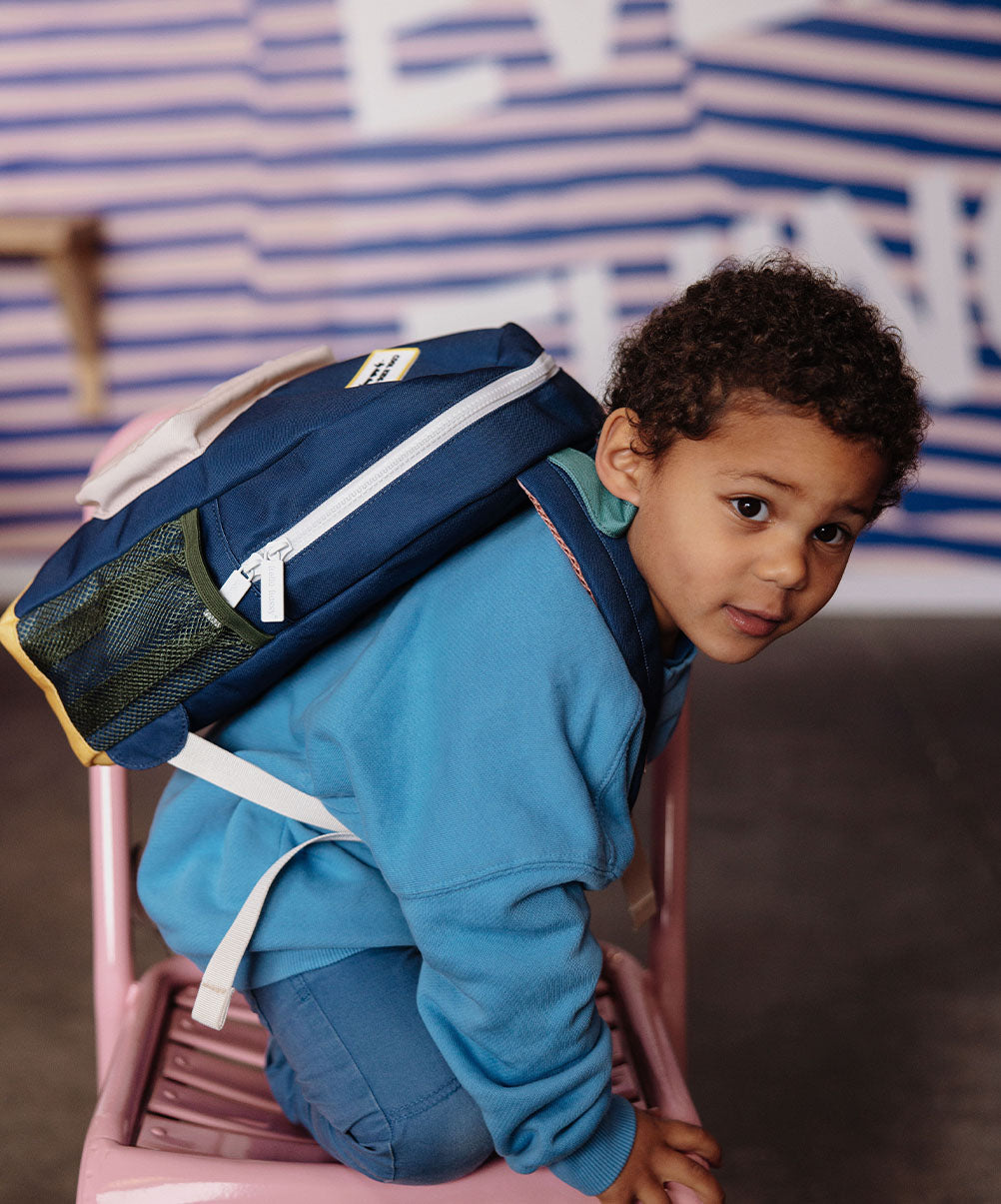 Mini Dark Blue Rugzak