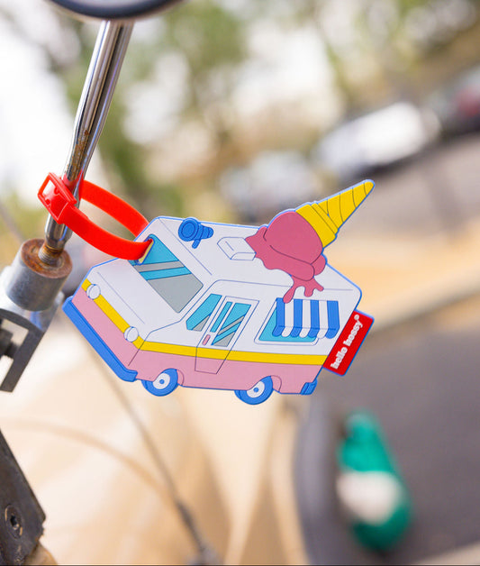 Kofferlabel Ice Truck