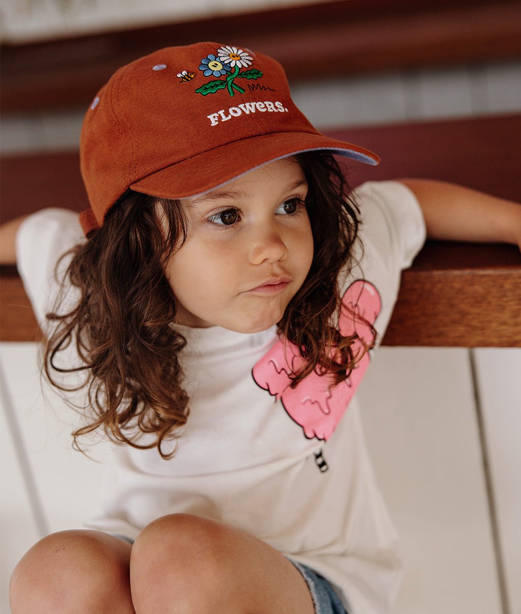 Casquette Flowers Enfants & Bébés, Cool Kids Only, Hello Hossy