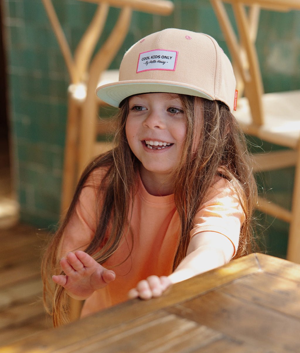 Casquette Mini Crème Brûlée Enfants & Bébés, Cool Kids Only, Hello Hossy