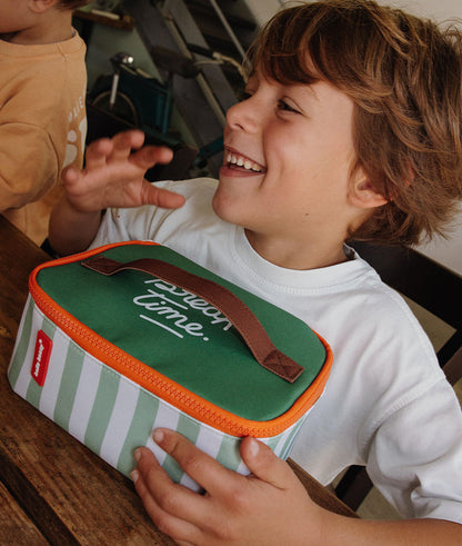 Green Stripes Lunchtas