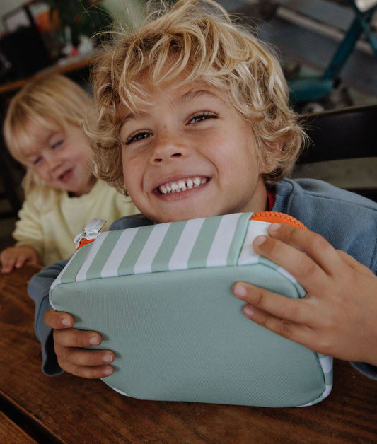 Green Stripes Snackzakje