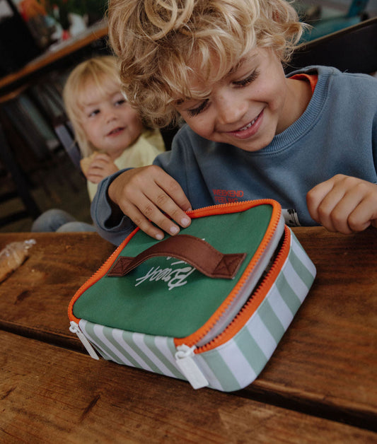 Green Stripes Snackzakje