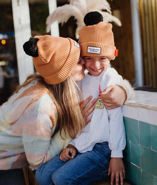 Color Block Woody Muts