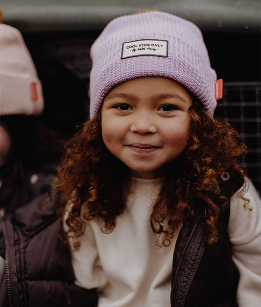 Bonnet Color Block Mauve Enfants & Bébés, Cool Kids Only, Hello Hossy