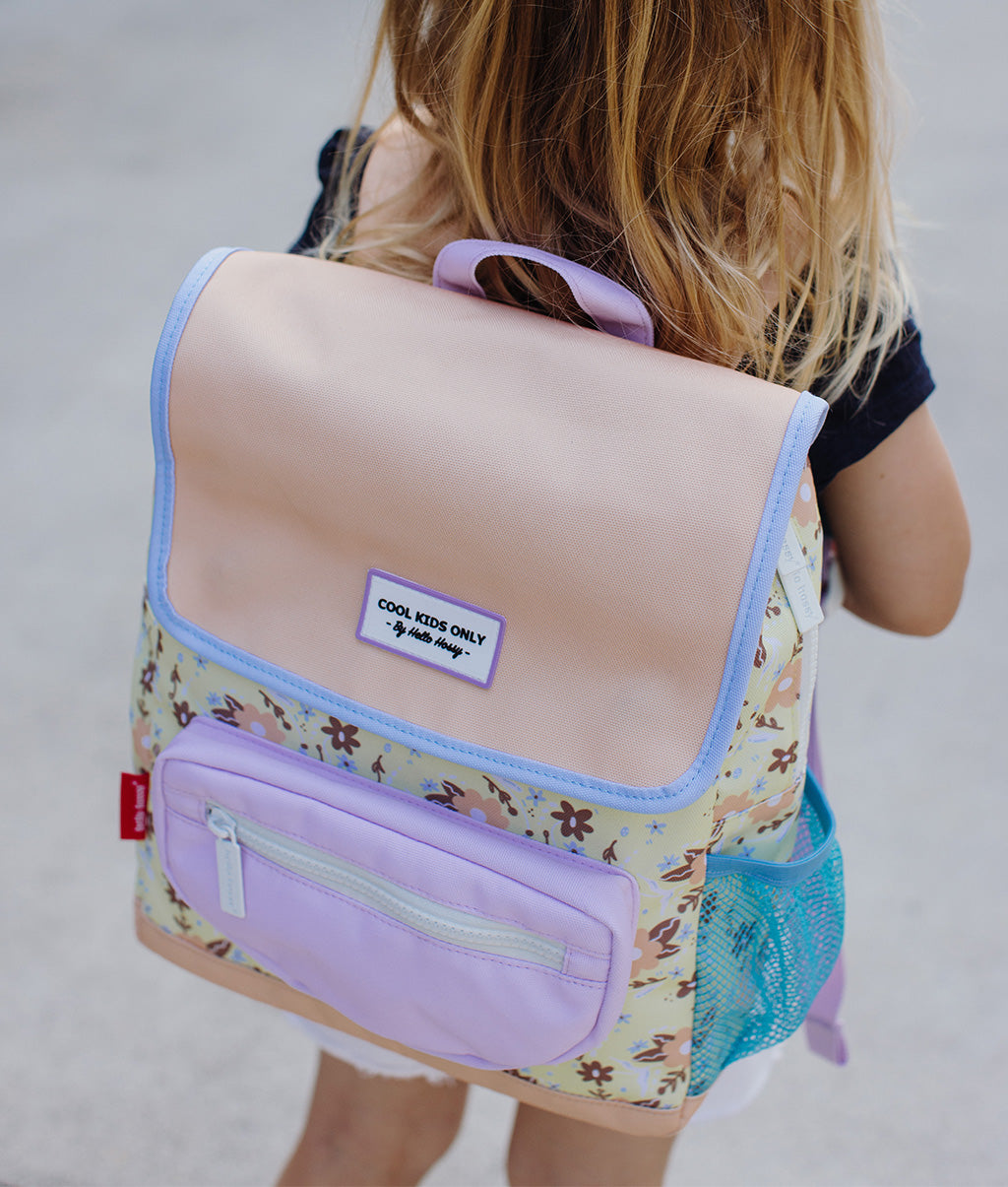 Sac à dos Enfants Pastel Blossom, éco-responsable, dès 2 ans, Cool Kids Only !