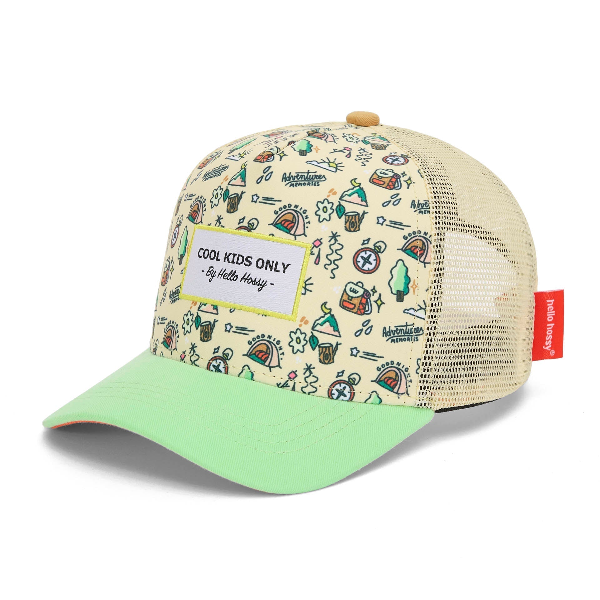 Casquette Adventure Enfants & Bébés, Cool Kids Only, Hello Hossy