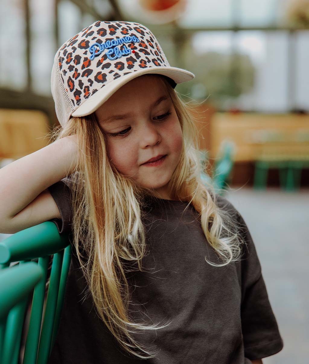 Casquette Enfants Léopard #1, style Trucker, matchy-matchy, éco-responsable, dès 9 mois, Cool Kids Only !