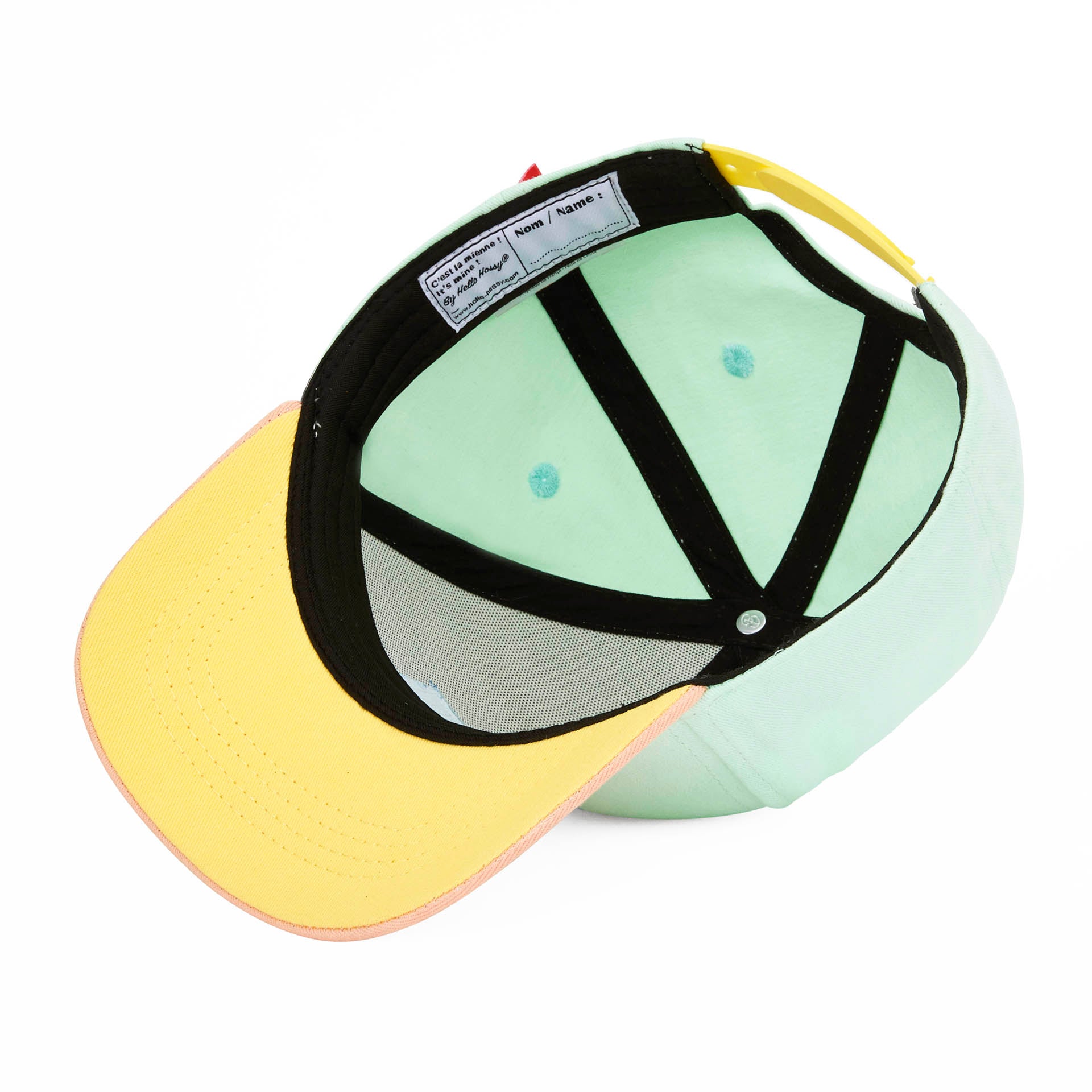 Casquette Enfants Mini Aloe, visière courbée, 100% coton biologique, certifiée Oeko-Tex, dès 9 mois, Cool Kids Only !