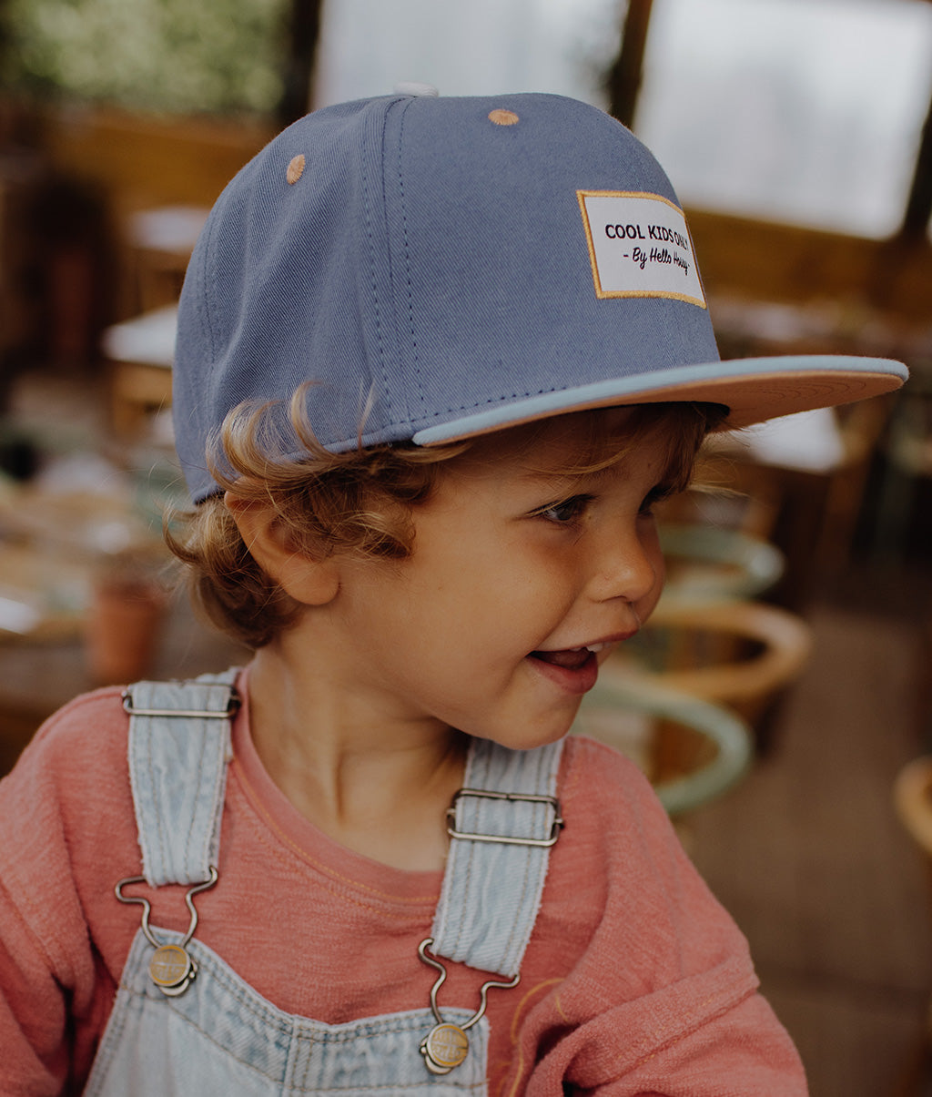 Casquette Enfants Mini Malo, visière plate, 100% coton biologique, certifiée Oeko-Tex, dès 9 mois, Cool Kids Only !