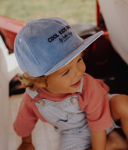 Casquette Parents-Enfants Mini Açaï, visière plate, velours, certifiée Oeko-Tex, dès 9 mois, Cool Kids Only !