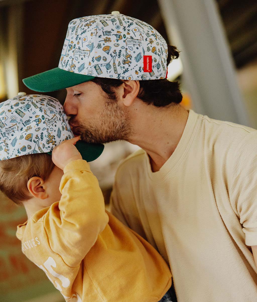 Casquette Parents-Enfants Japan, visière courbée, matchy-matchy, éco-responsable, dès 9 mois, Cool Kids Only !