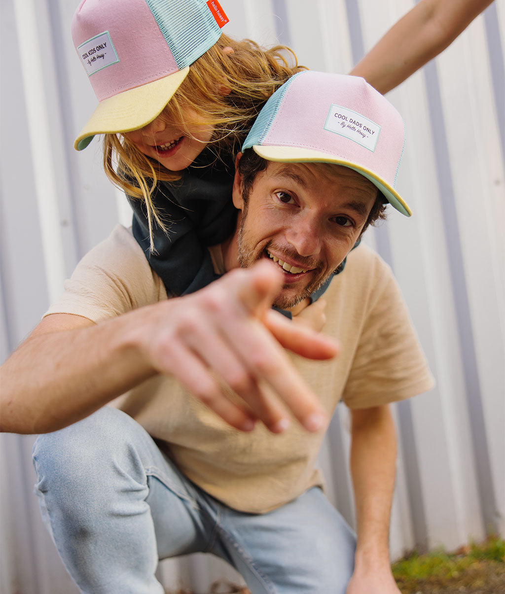 Casquette Parents-Enfants Mini Poppy, style Trucker, matchy-matchy, éco-responsable, dès 9 mois, Cool Kids Only !