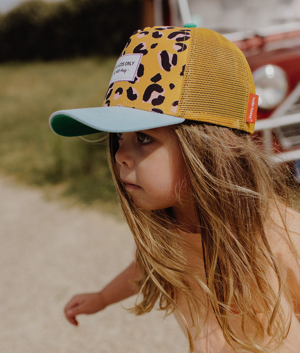 Casquette Enfants Panther, style Trucker, éco-responsable, certifiée Oeko-Tex, dès 9 mois, Cool Kids Only !