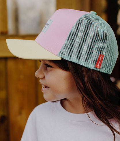 Casquette Parents-Enfants Mini Poppy, style Trucker, matchy-matchy, éco-responsable, dès 9 mois, Cool Kids Only !