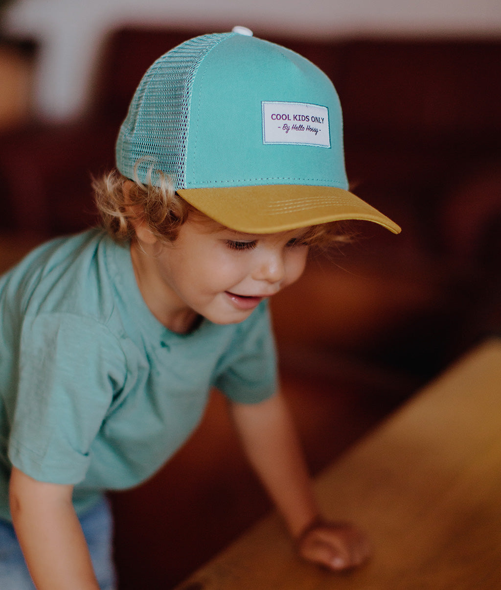 Casquette Parents-Enfants Mini Agave, style Trucker, matchy-matchy, éco-responsable, dès 9 mois, Cool Kids Only !