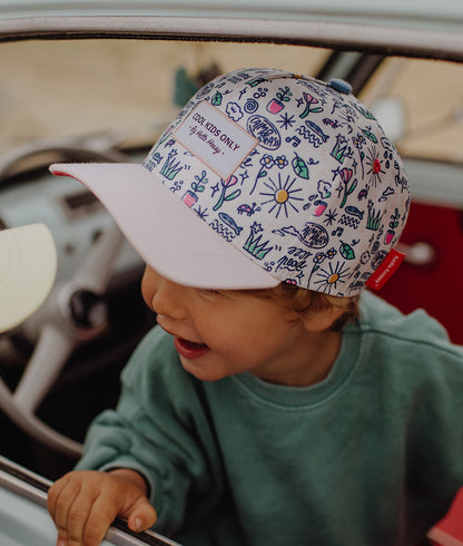 Casquette Enfants Playground, visière courbée, éco-responsable, certifiée Oeko-Tex, dès 9 mois, Cool Kids Only !