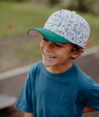 Casquette Enfants Japan, visière courbée, éco-responsable, certifiée Oeko-Tex, dès 9 mois, Cool Kids Only !