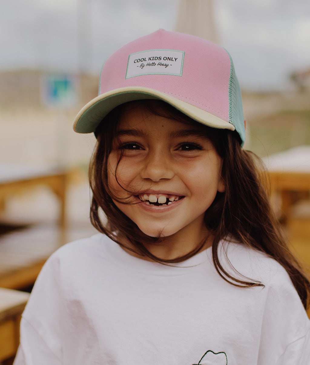 Casquette Parents-Enfants Mini Poppy, style Trucker, matchy-matchy, éco-responsable, dès 9 mois, Cool Kids Only !