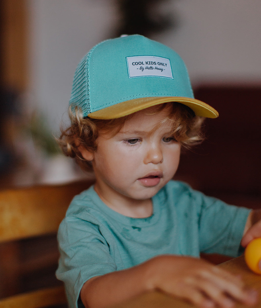 Casquette Parents-Enfants Mini Agave, style Trucker, matchy-matchy, éco-responsable, dès 9 mois, Cool Kids Only !