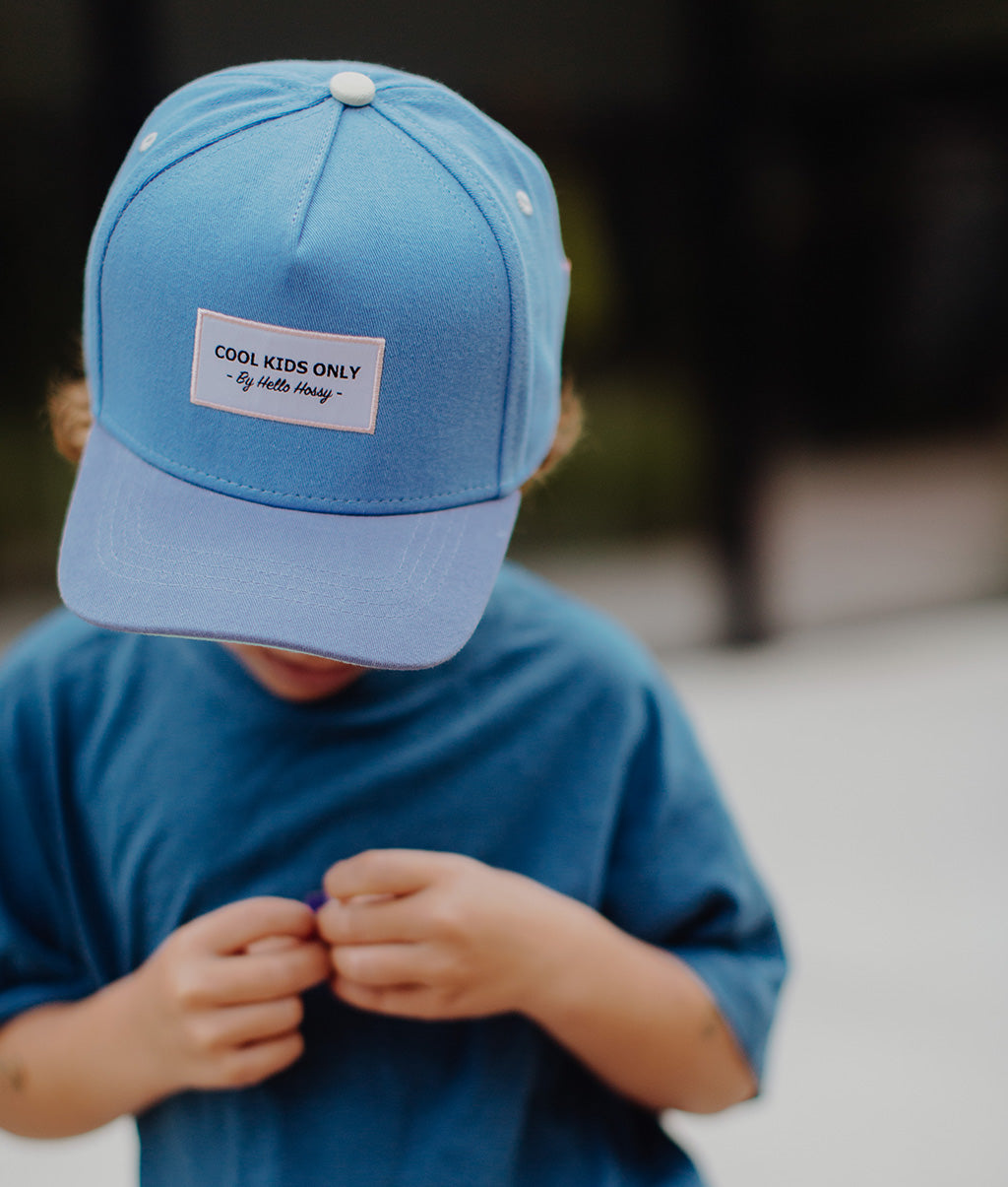 Casquette Enfants Mini Dive, visière courbée, 100% coton biologique, certifiée Oeko-Tex, dès 9 mois, Cool Kids Only !