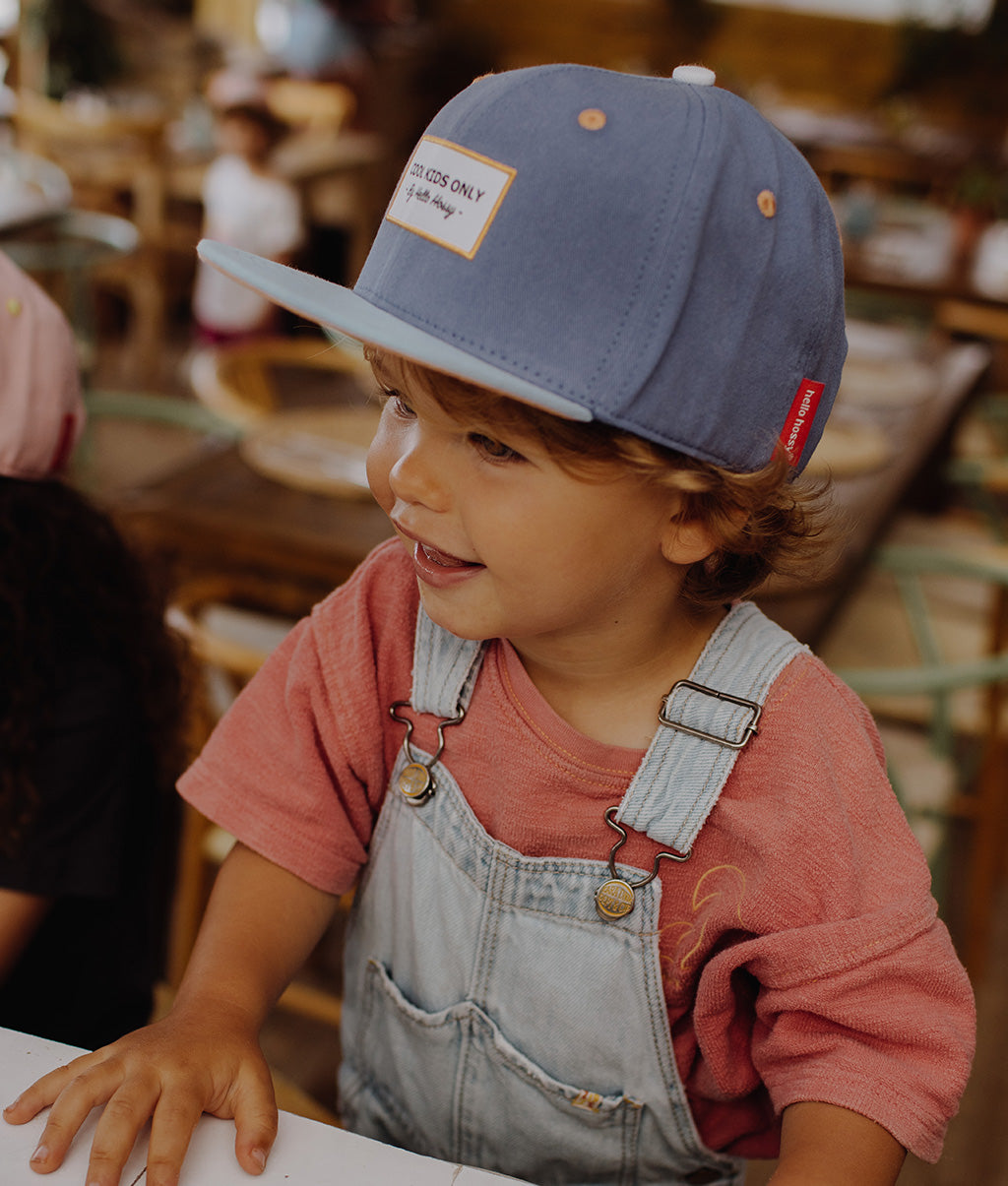 Casquette Enfants Mini Malo, visière plate, 100% coton biologique, certifiée Oeko-Tex, dès 9 mois, Cool Kids Only !