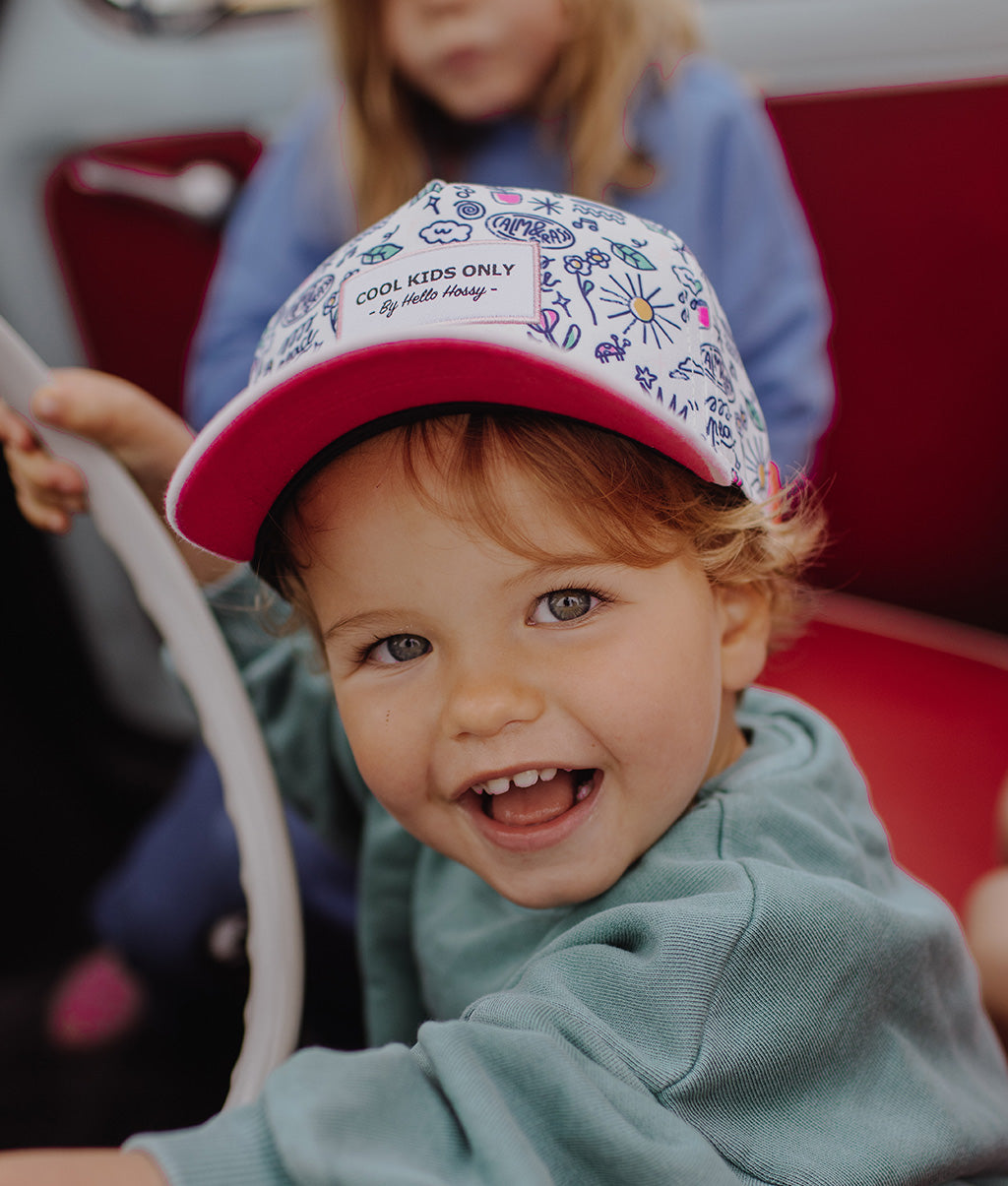 Casquette Enfants Playground, visière courbée, éco-responsable, certifiée Oeko-Tex, dès 9 mois, Cool Kids Only !