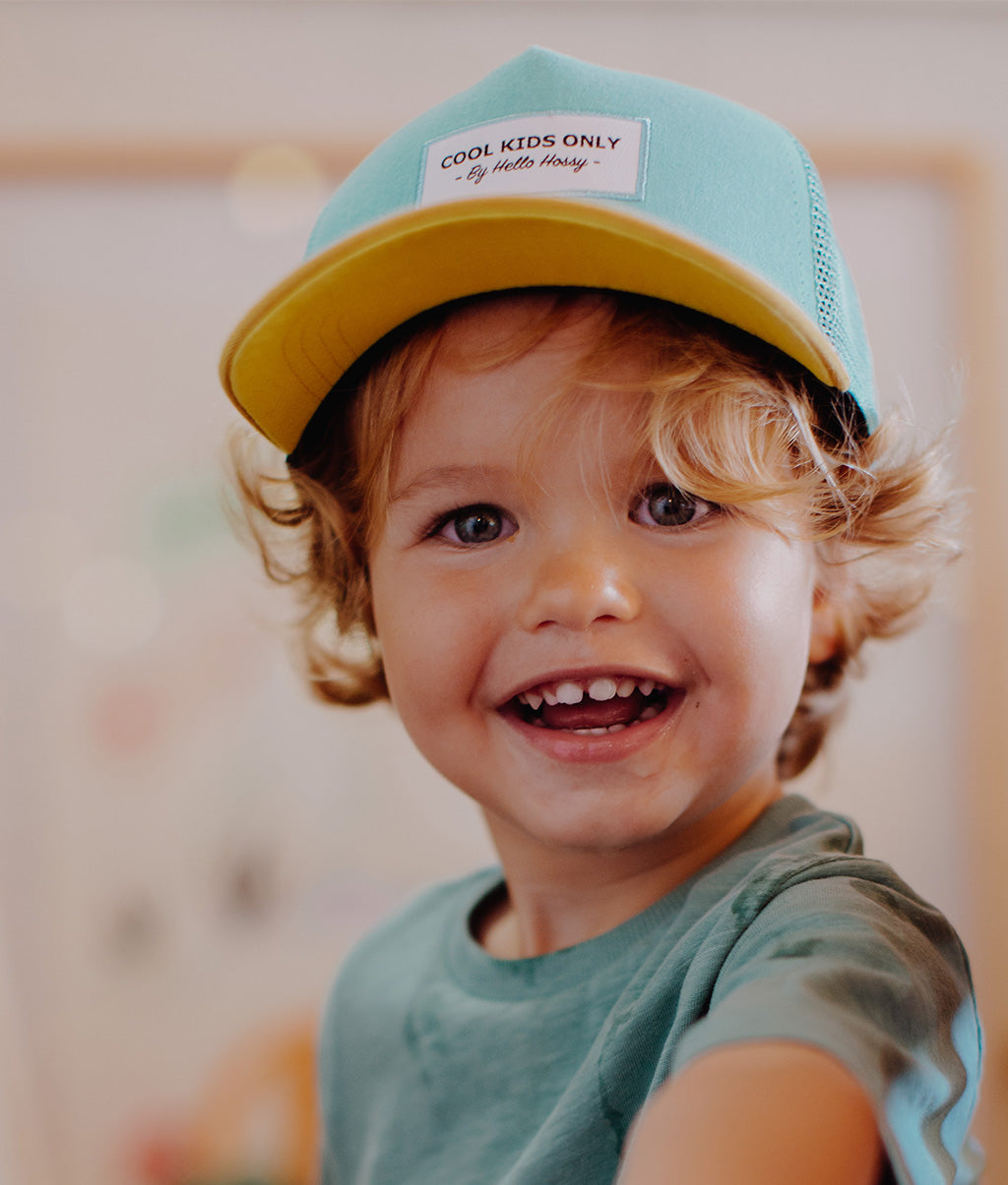 Casquette Parents-Enfants Mini Agave, style Trucker, matchy-matchy, éco-responsable, dès 9 mois, Cool Kids Only !