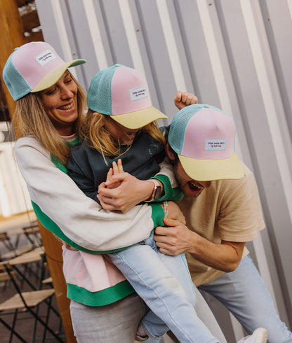 Casquette Parents-Enfants Mini Poppy, style Trucker, matchy-matchy, éco-responsable, dès 9 mois, Cool Kids Only !