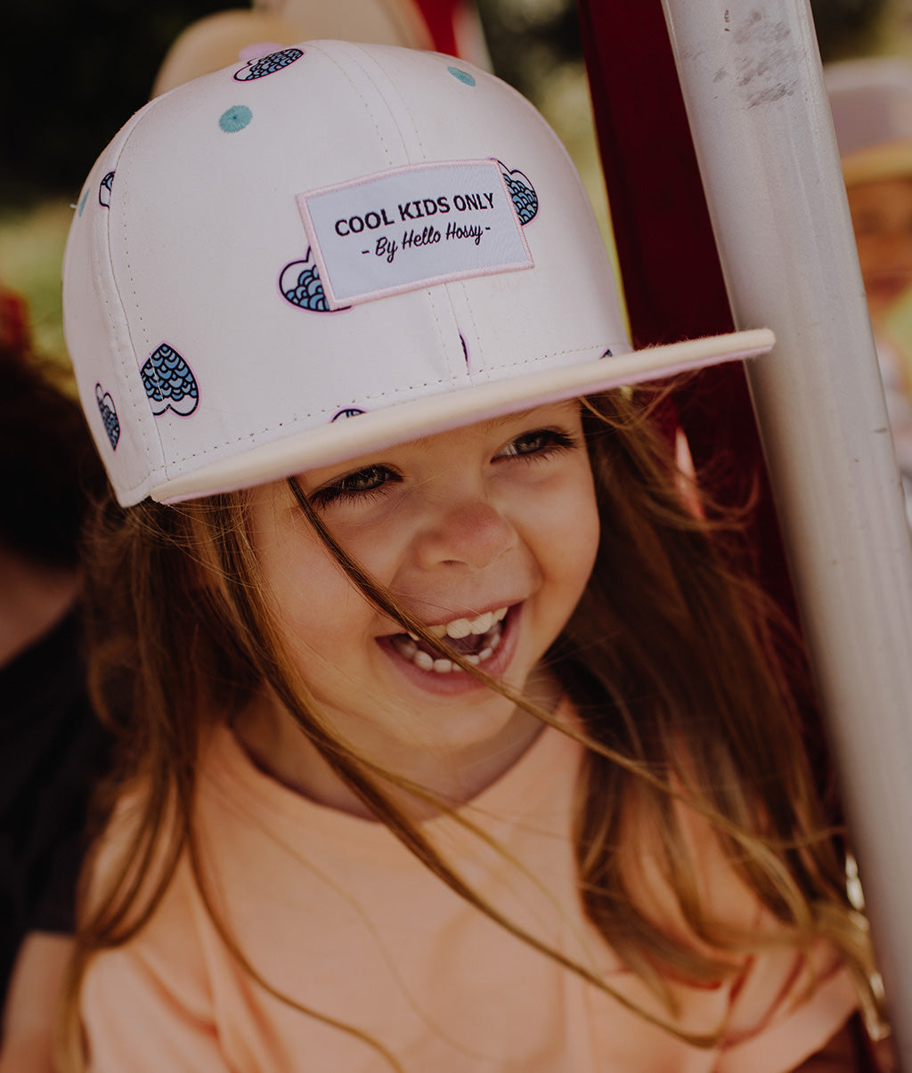 Casquette Enfants Mermaid, visière plate, éco-responsable, certifiée Oeko-Tex, dès 9 mois, Cool Kids Only !