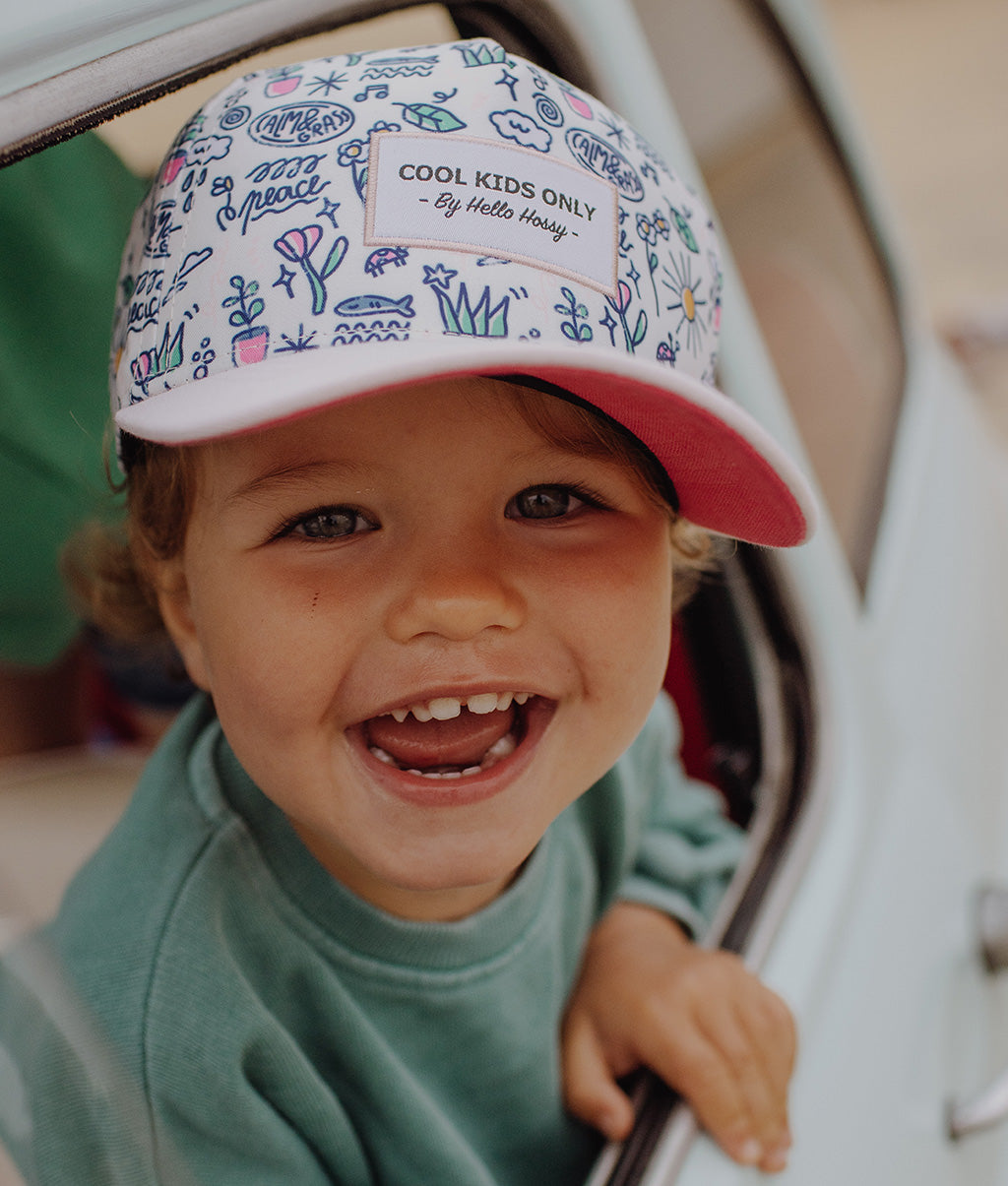 Casquette Enfants Playground, visière courbée, éco-responsable, certifiée Oeko-Tex, dès 9 mois, Cool Kids Only !