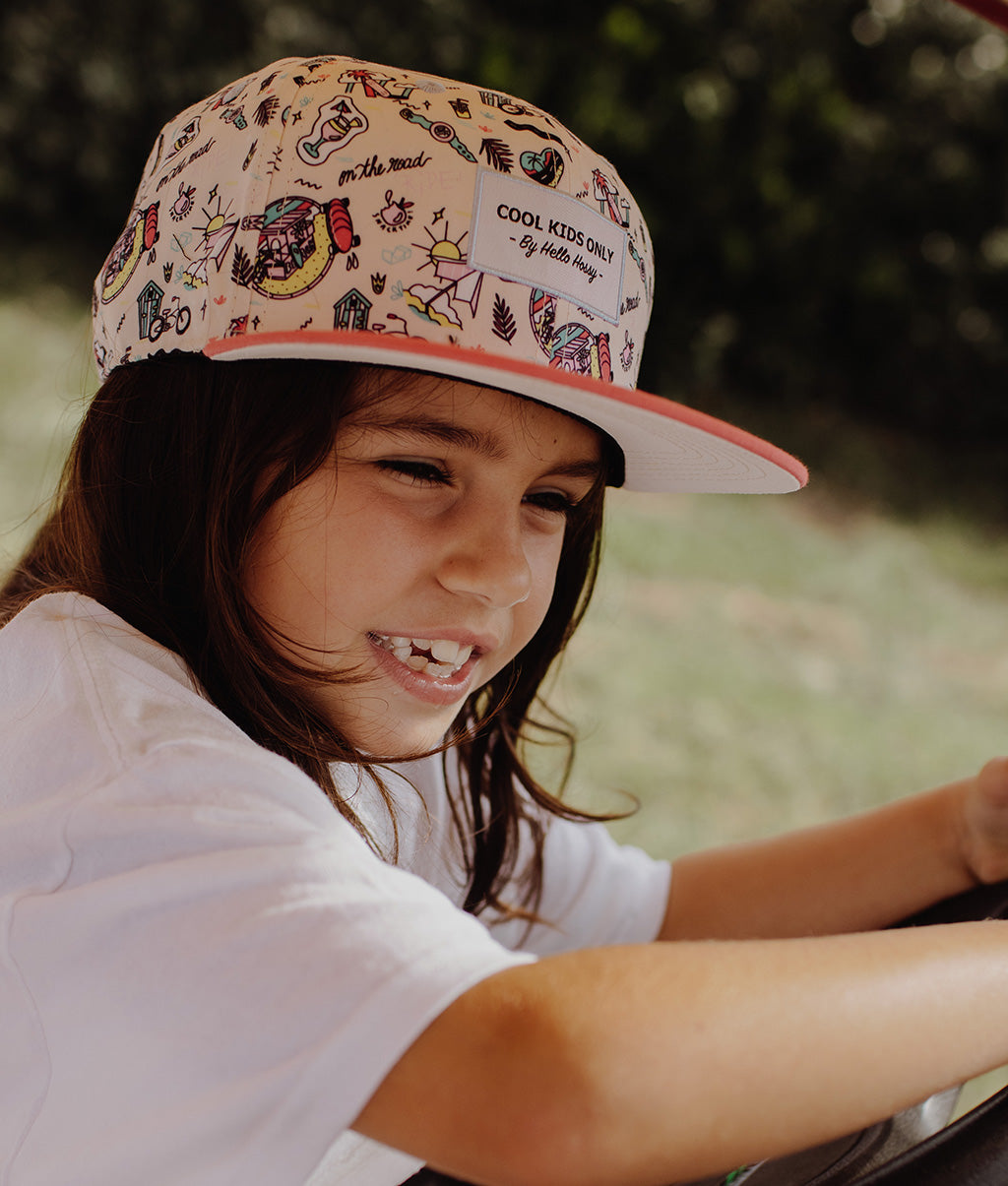 Casquette Enfants Skate, visière plate, éco-responsable, certifiée Oeko-Tex, dès 9 mois, Cool Kids Only !