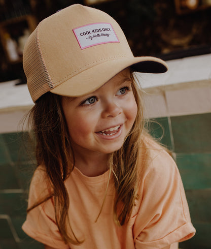 Casquette Enfants Mini Melba, style Trucker, éco-responsable, certifiée Oeko-Tex, dès 9 mois, Cool Kids Only !