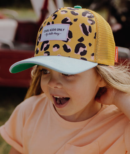 Casquette Enfants Panther, style Trucker, éco-responsable, certifiée Oeko-Tex, dès 9 mois, Cool Kids Only !