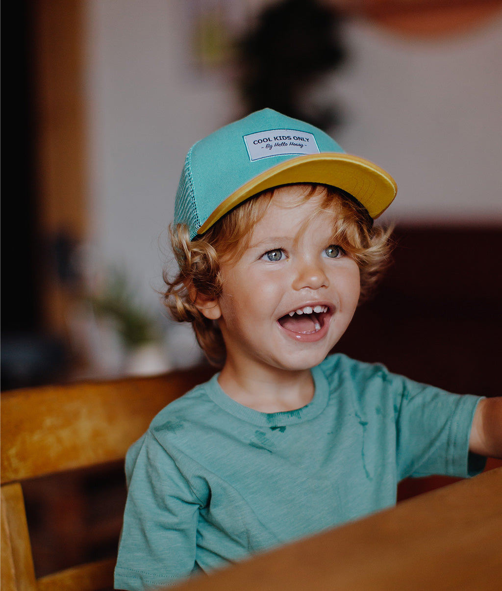 Casquette Parents-Enfants Mini Agave, style Trucker, matchy-matchy, éco-responsable, dès 9 mois, Cool Kids Only !