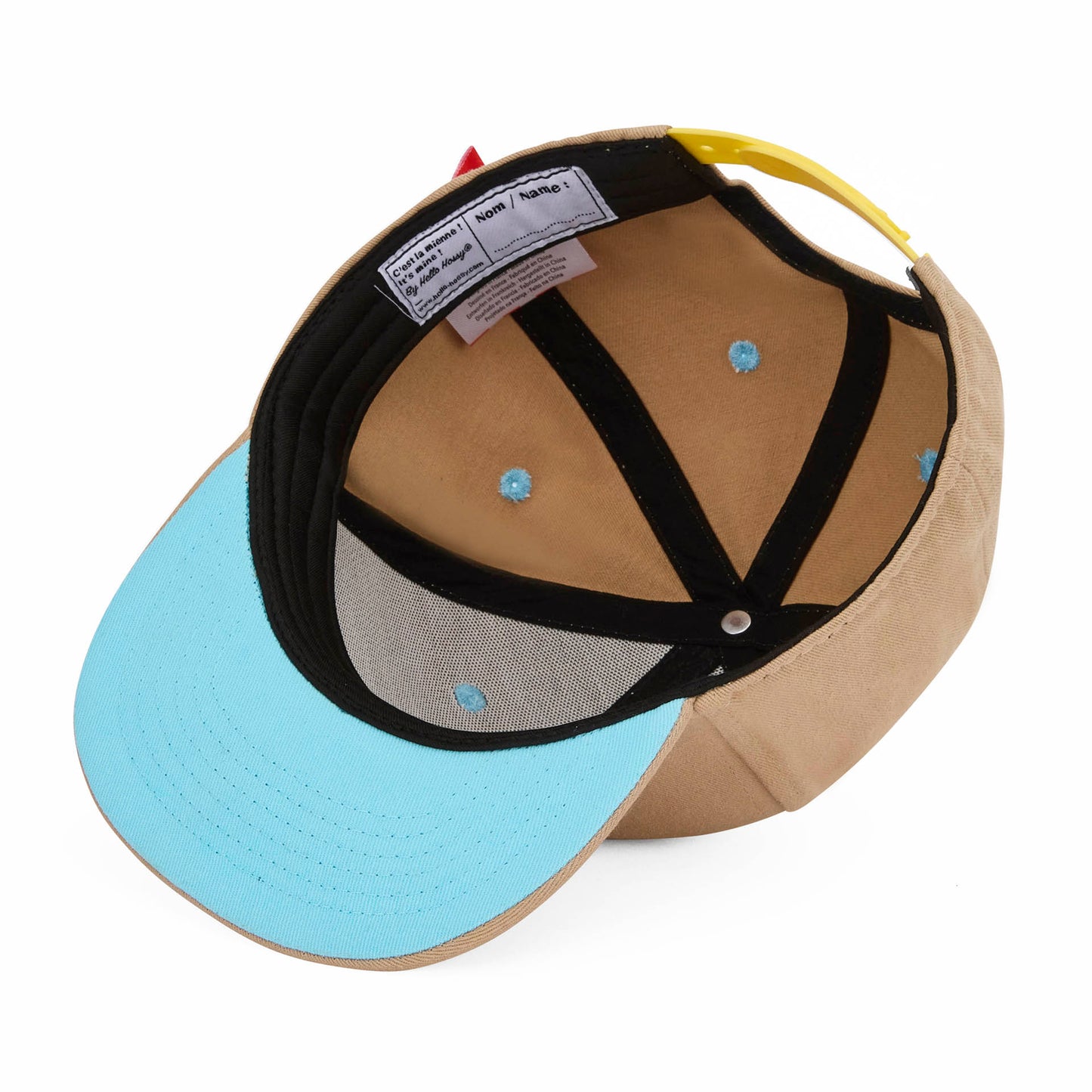 Casquette Parents-Enfants Mini Sandy, visière plate, matchy-matchy, 100% coton biologique, dès 9 mois, Cool Kids Only !